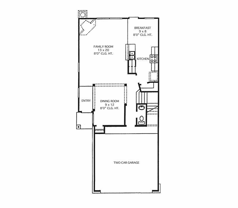 The Meadowbank Floor Plan - First Floor